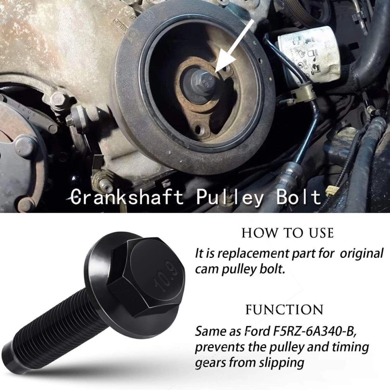 Gearzaar Cam Phaser Lock Out Kit Camshaft Bolt and Timing