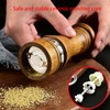 Wooden Salt and Pepper Shakers,Wood Salt and Pepper Grinder Set