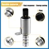 A ABSOPRO 2pcs Car Variable Timing Oil Control Valve Solenoid