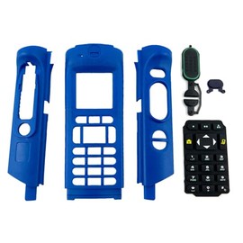 Amazingxiax Housing Case Front Cover with Full-Keypad for Two Way Radio APX8000 APX6000 APX8000XE APX6000XE M3 (Blue)