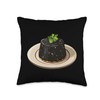Black Pudding Throw Pillow