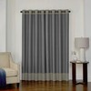 Eclipse Monty Grommet Top Curtains for Bedroom, Single Panel, 50"
