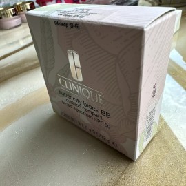 Clinique Super City Block BB Cushion Compact Broad Spectrum SPF 50, deep, 0.4OZ