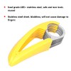 Cortador de Plátano Herramienta de Corte de Acero Inoxidable Gadget