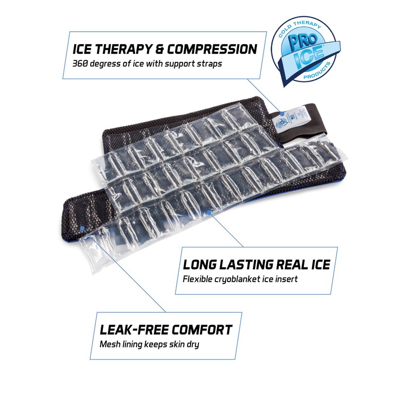 Pro Ice Ankle & Foot Ice Therapy Wrap - Ankle