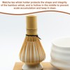 sourcing map Ceramic Chasen Stand 75mm Matcha Whisk Holder Teas