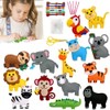 14 Pieces DIY Sewing Kit Kraeoke DIY Craft Set Animals