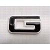 Auto Rear GMC Black White Emblem Overlay 2019-2022 Sierra 1500