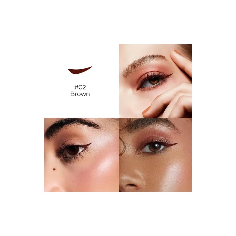 Sace Lady Doble Sello Delineador De Ojos Waterproof 2.8g