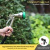 HOSUN Garden Hose Nozzle Sprayer Heavy Duty, 100% Metal Water
