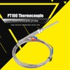 M8 Thermocouple Probe, 0-400℃ M8 Thread Temperature Sensor Pt100 Resistor