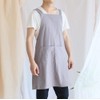 Glorlliant Japanese Style Kitchen Apron Cross Back Apron with Pockets