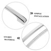CIYODO Refrigerator Handle Refrigerator Handle Hardware Fridge Part Silver Abs