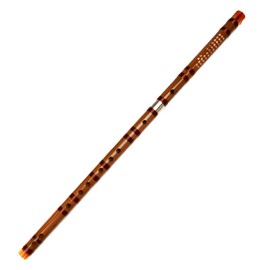 Separable Bamboo Flute Traditional Handmade Chinese Musical Instrument in Key E F G (Key F)