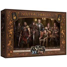 CMON A Song of Ice and Fire Tabletop Miniatures Game Neutral Heroes II Box Set (Multilingual Edition) - Strategy Game for Adults, Ages 14+, 2+ Players, 45-60 Minute Playtime, Made