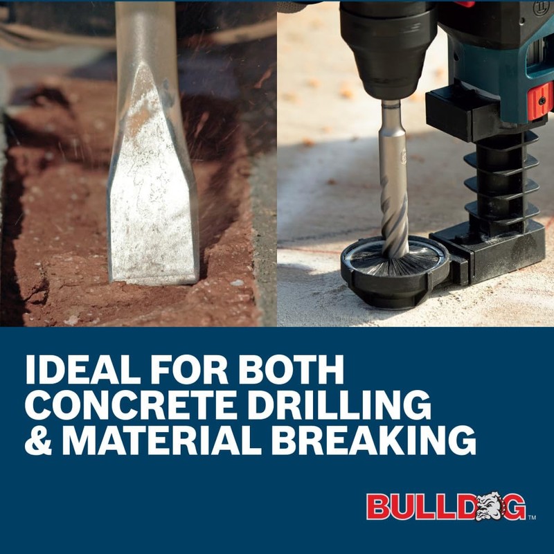 Bosch HCST006 6 pc. SDS-Plus® Bulldog™ Rotary Hammer Bit Set