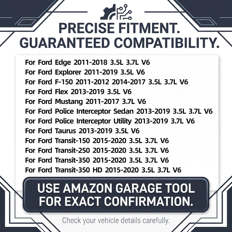 Engine Valve Cover Gasket Set Fits for Ford F-150 2011-2012,2014-2017,Edge