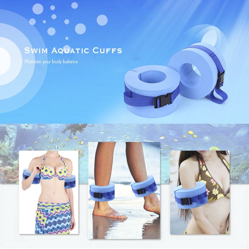 Swim Aquatic Cuffs Exercise Cuffs Water Aerobics Float Ring Ankles