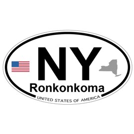 US Decal, Inc. Ronkonkoma, New York - Oval Magnet