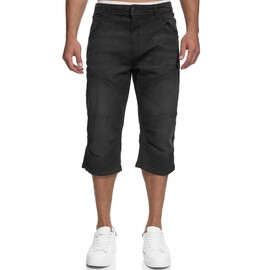 Indicode Men's Fortune Denim 3/4 Stretch Shorts - xl