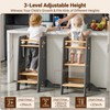 COSYLAND Adjustable Toddler Standing Tower (NO Backing Board) - Stable