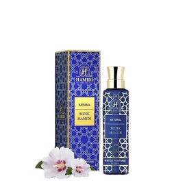 Hamidi Blue Musk Water Perfume – 100ml | Alcohol-Free, Long-Lasting Unisex Fragrance – Signature Collection by Sterling