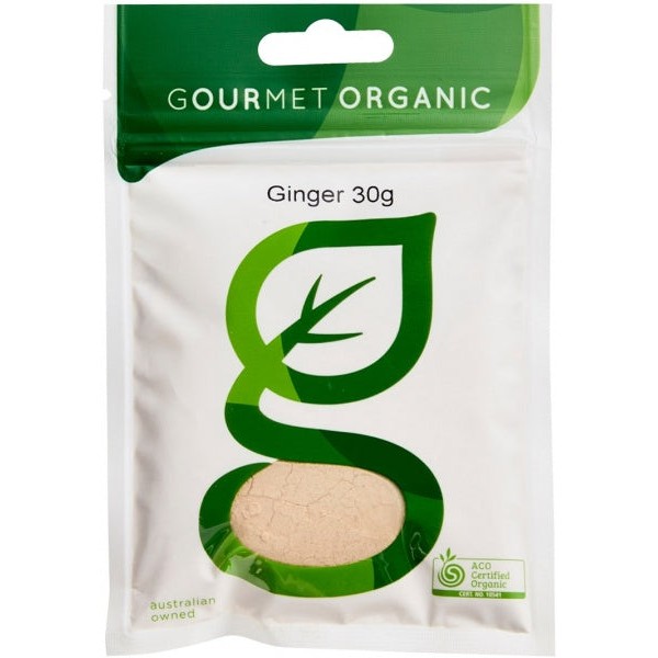 Gourmet Organic Herbs Ginger Ground 30g Sachet