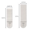 Command Heavy Duty White Picture Hanging Strips Value Pack, Small
