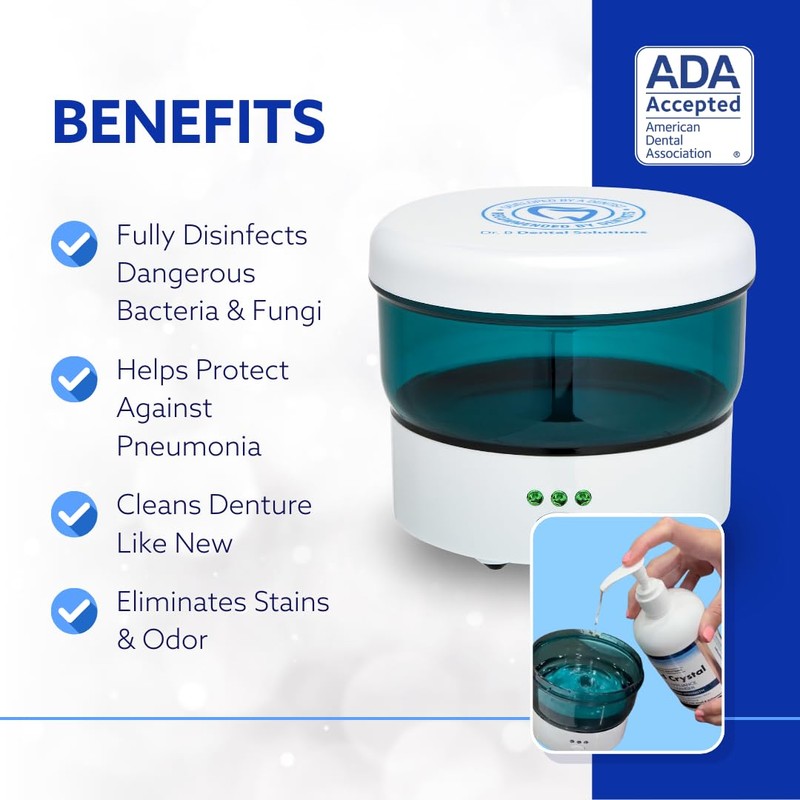 Dr. B Dental Solutions Ultrasonic Cleaner – Efficient Dental Cleaner