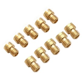 4mm Jet 10X Round Head Main for GY6 50cc 139QMB Scooter Keihin Carb PZ19 70-92 70,72,75,78,80,82,85,88,90,92