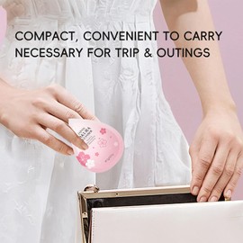 Etuanxi Kit De Viaje Con 60 Mini Productos Para El Cuidado De La Piel, Que Incluye Limpiador Facial, Sérum, Tónico, Loción, Crema Hidratante, Mascarilla De Barro Sakura Y Kit Para La Rutina Facial De