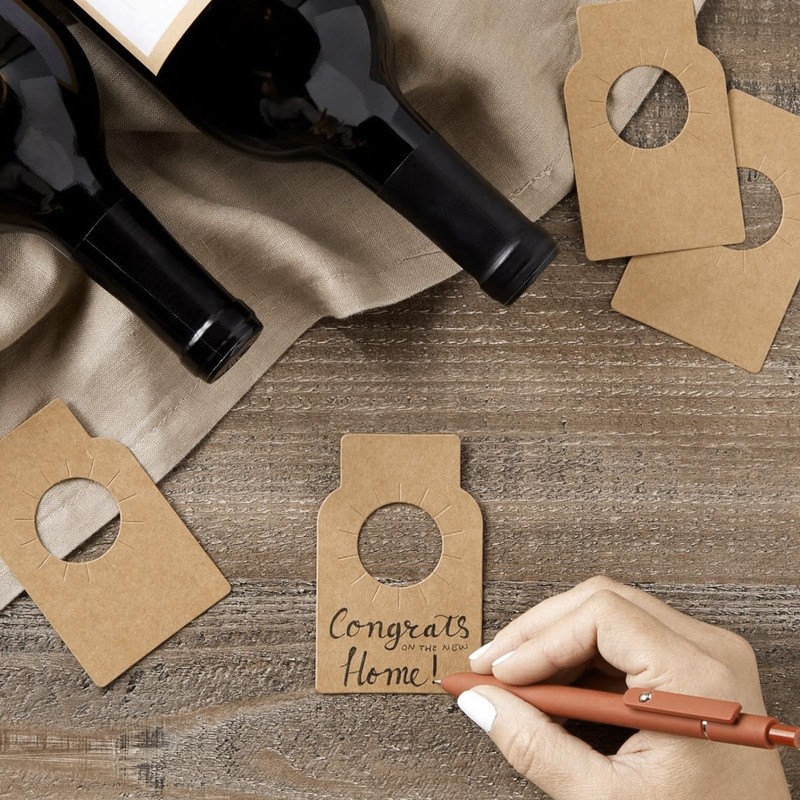 GIONAR 100 etichette per bottiglie di vino, etichette per cantina