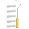 Set of 5 Replacement Roller Magic Velvet 10 cm +
