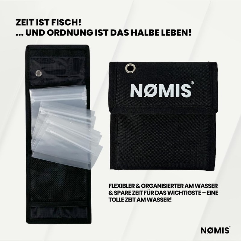 NØMIS Fishing Bags Parent, black, Pack sack