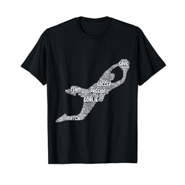 Soccer Goalie Goalkeeper Men Kids Boys Youth T-Shirt
