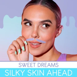 Sliick Dream Clouds Hard Wax Beads for Hair Removal - DIY At-Home Waxing for Face & Body, No-Strip Formula, 16 oz