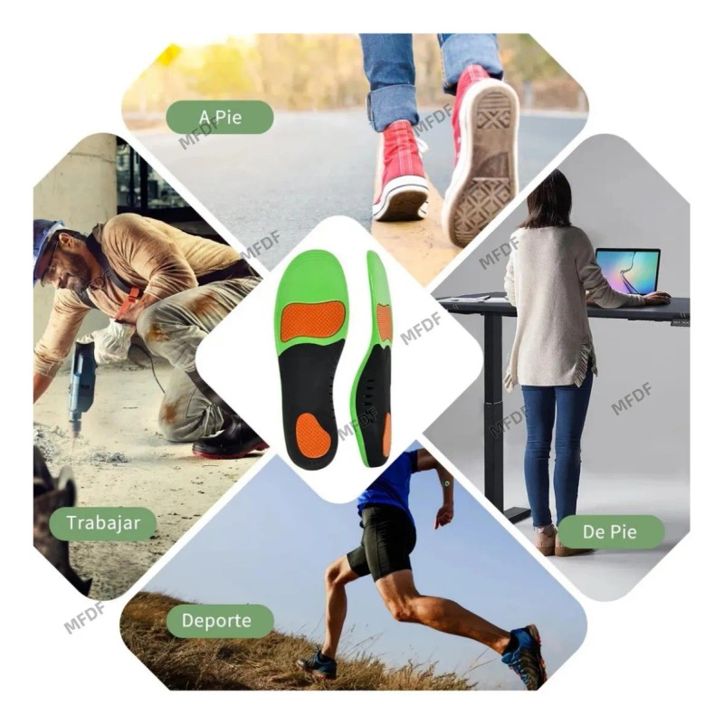  Plantilla Ortopédica para Pie Plano y Fascitis Plantar ✨🦶