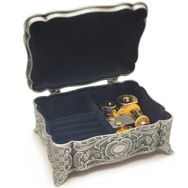 Alloy Music Box with Music Box (You are my sunshine)
