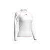 ARENA Women's Vest L/S Graphic Rash Guard Shirt, White