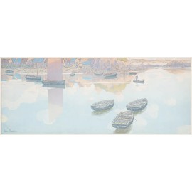 Henri Riviere Reflections : Henri Riviere : 1901 : Archival Canvas Art