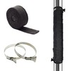 DOBTIM Fireproof Pipe Wrap Insulation 2" Wide X 32' Long,