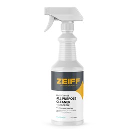 Zeiff Pro-Grade All-Purpose Cleaner & Deodorizer - Deep Cleaning & Odor Eliminating Formula For Professional & Home Surfaces - 32 Ounce Ready-To-Use - Fresh Breeze