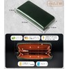 Men's Long Wallet, Tochigi Leather, Made by Leading Wallets Craftsmen,