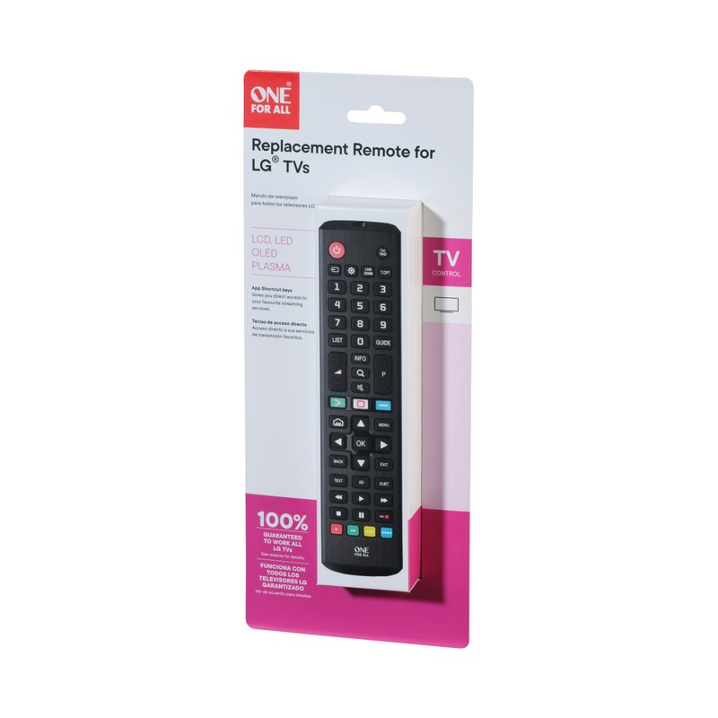 One For All Universal Replacement Learning Remote Control, Compatible Only
