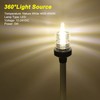 Geloo 30CM/12 Adjustable LED Navigation Lamp Marine Anchor Light,Navigation Light