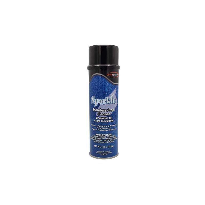 Quest Specialty SPARKLE Stainless Steel Cleaner, 20 oz. can, 1