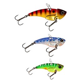 Berkley Power Blade Metal Fishing Lure 3 Pack – Ideal for Lure Anglers Fishing for Perch, Pike, Zander, Chub, Trout, and More – A Finesse Lure Designed to Bring Bites, Varied