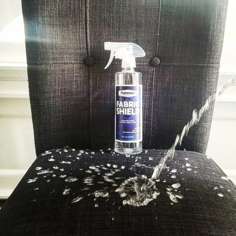 Nanotech Surface Solutions Fabric-Shield, Fabric Guard, Liquid Repellent For Fabrics,
