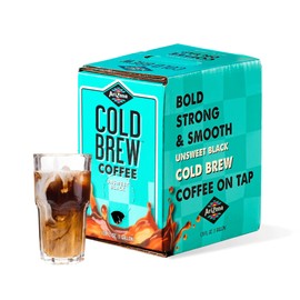 AriZona Cold Brew Coffee, Iced Coffee on Tap and Ready to Drink, Colombian Arabica Brew, 1 Gallon per Container - 128 Fl Oz Box
