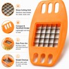 French Fries Potato Cutter for Home Kitchen – Multifunction Metal